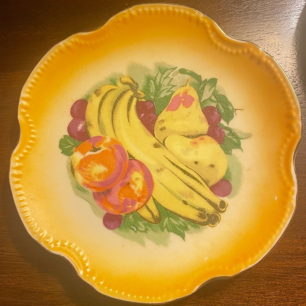 Enesco fruit plate